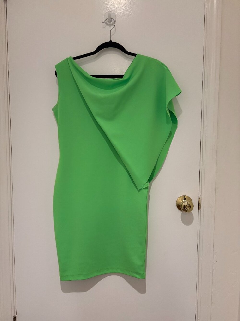 ASOS Asymmetrical Green Dress Size 2